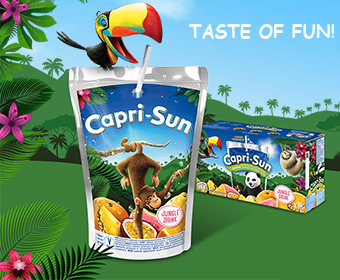 Favorite drinks Capri-Sun!