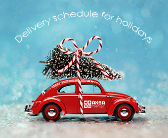 Delivery schedule for holidays